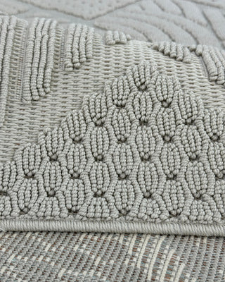 Buklem Desenli Makine Halısı Gri