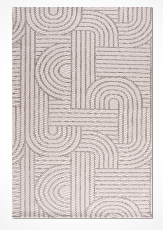 Desenli Sisal EP02K Kahve