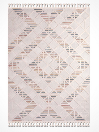 Nova Üçgen Desen Krem 18506K