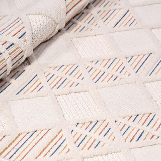 Nova Üçgen Desen Krem 18506K