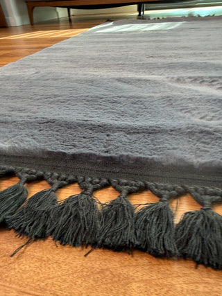 Tavşan Peluş Antrasit