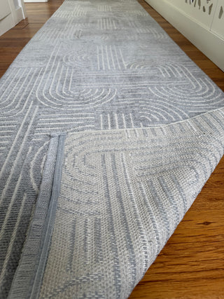 Minimal Kilim Gri