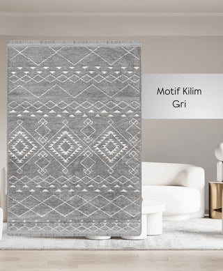 Motif Kilim Gri
