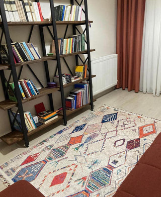 Tasarım Kilim Etnik Dörtgen