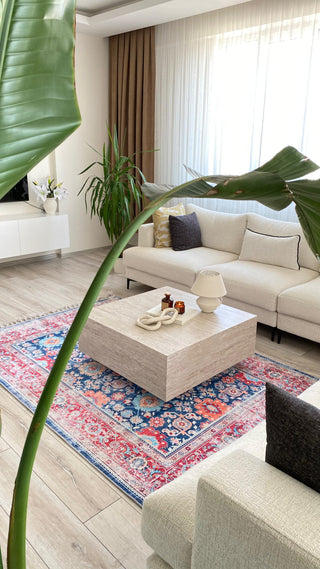 Tasarım Kilim Vintage Renkli